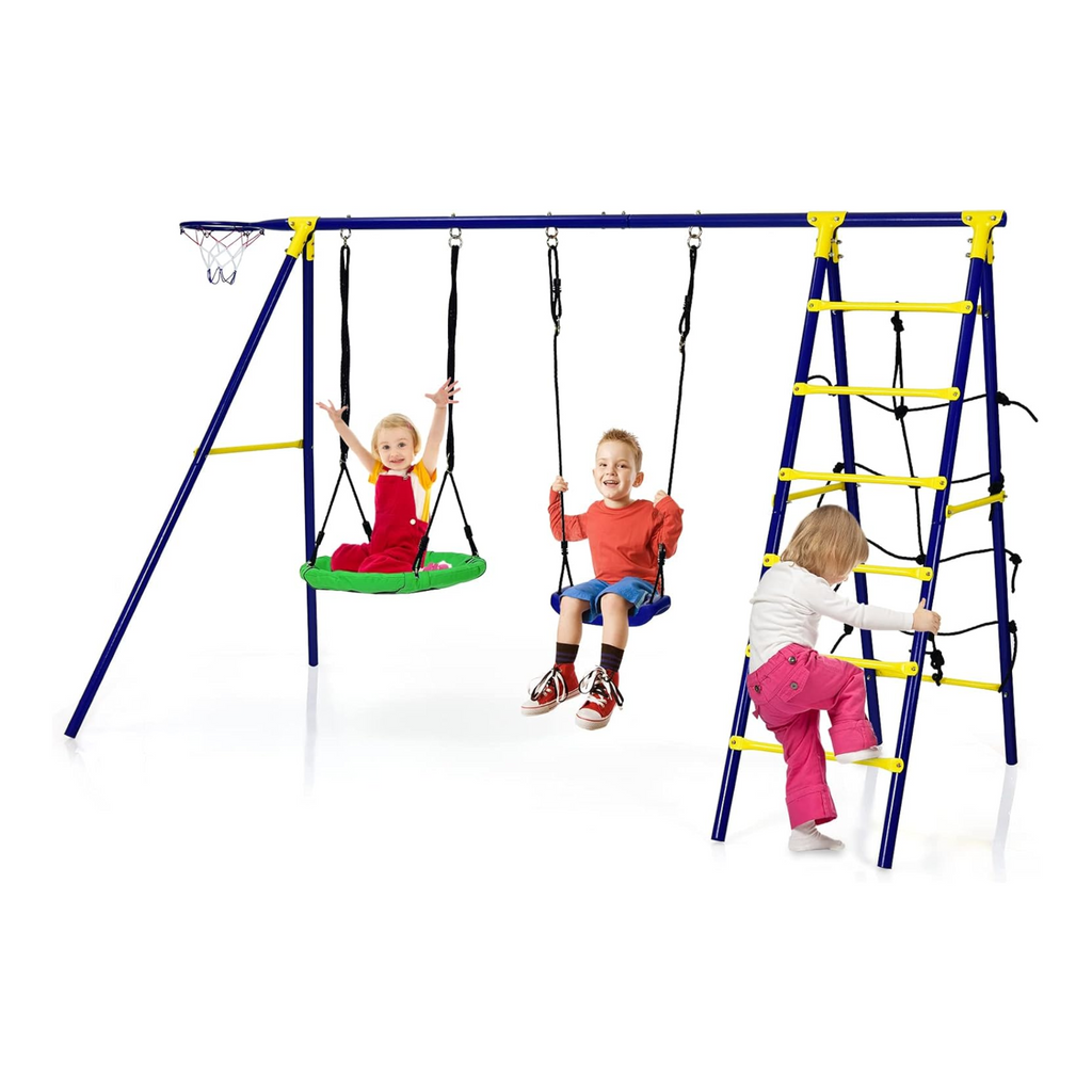 Aero Pro Elite Metal Swing & Climb System