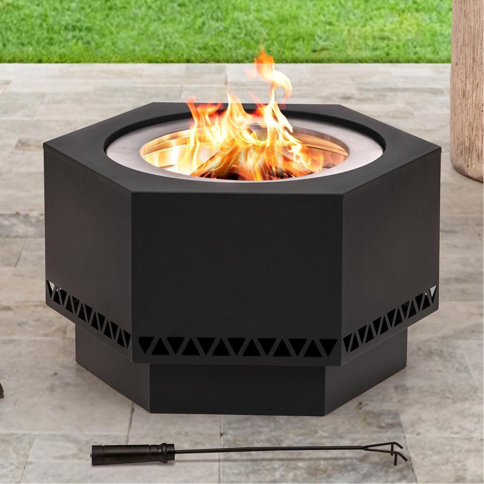HexaForge Artisan Fire Pit