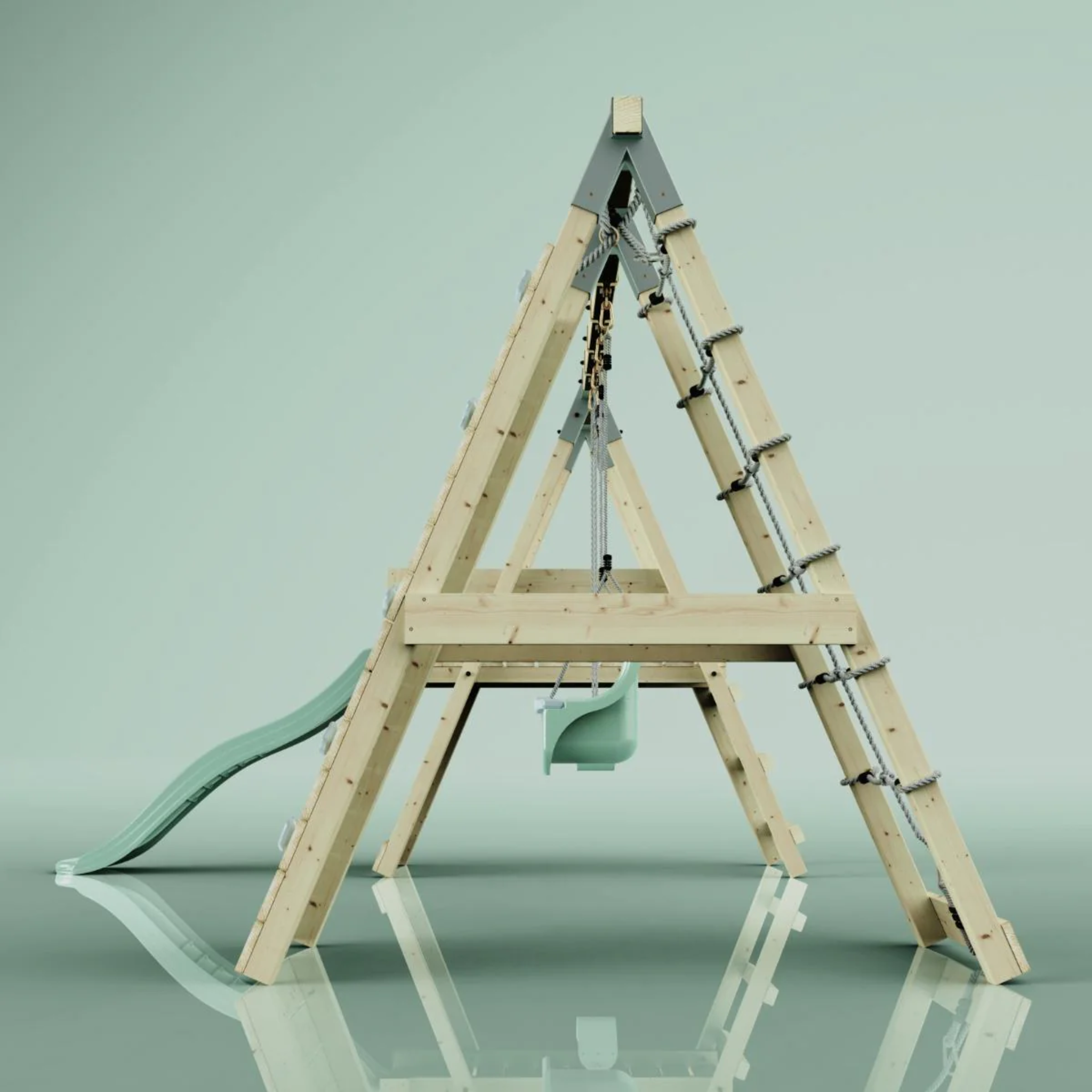 Aurora PlayCraft Luxe Backyard Swing Set