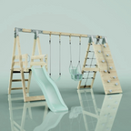 Aurora PlayCraft Luxe Backyard Swing Set